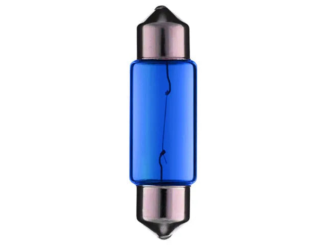 Bosma lemputė SV8.5, 5W, mėlyna 10X36