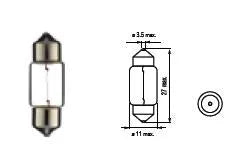 Bosma lemputė SV8.5, 5W 11X30