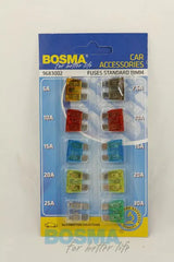 Bosma, saugiklių komplektas, 10vnt