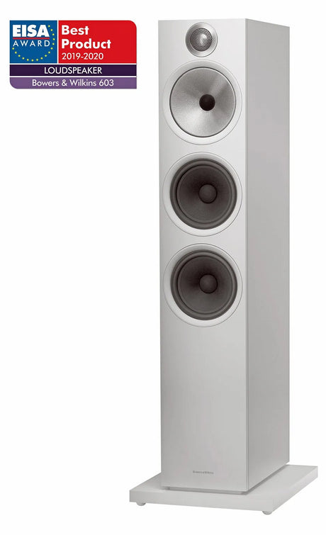 Bowers & Wilkins 603, 3-jų juostų grindinės garso kolonėlės, kaina už 1vnt.