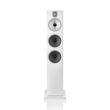 Bowers & Wilkins 603 S3, grindinė garso kolonėlė - balta kolonėlė su trimis garsiakalbiais