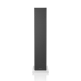 Bowers & Wilkins 603 S3, grindinė garso kolonėlė - Kolonėlė ant balto pagrindo su ratukais