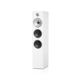 Bowers & Wilkins 703 S2, grindinė garso kolonėlė (įvairių spalvų) - balta kolonėlė su trimis garsiakalbiais priekyje
