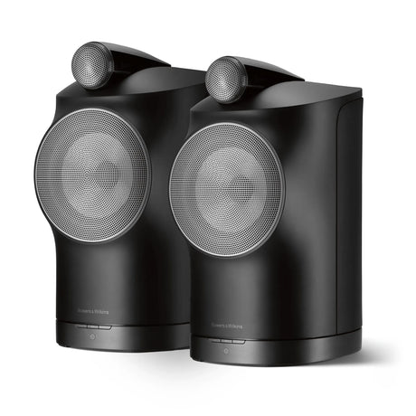 Bowers & Wilkins Formation Duo, belaidės lentyninės garso kolonėlės (įvairių spalvų) - Šoninis vaizdas su valdymo mygtukais