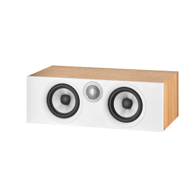Bowers & Wilkins HTM6 S2 Anniversary Edition, centrinė garso kolonėlė - Šoninis vaizdas su medžio apdaila