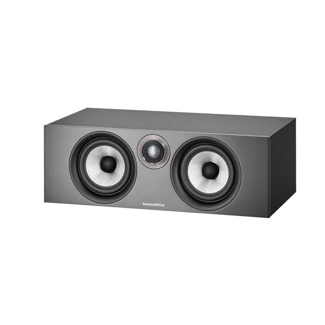 Bowers & Wilkins HTM6 S2 Anniversary Edition, centrinė garso kolonėlė - Šoninis vaizdas su garsiakalbių detalėmis