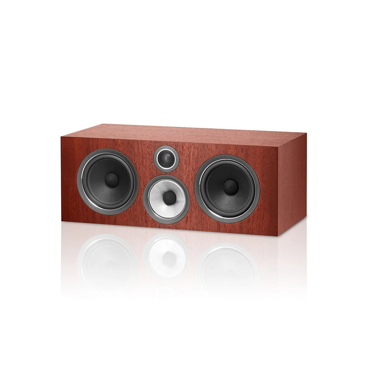 Bowers & Wilkins HTM71 S2, centrinė garso kolonėlė (įvairių spalvų) - Apatinis atspindys su garsiakalbių detalėmis