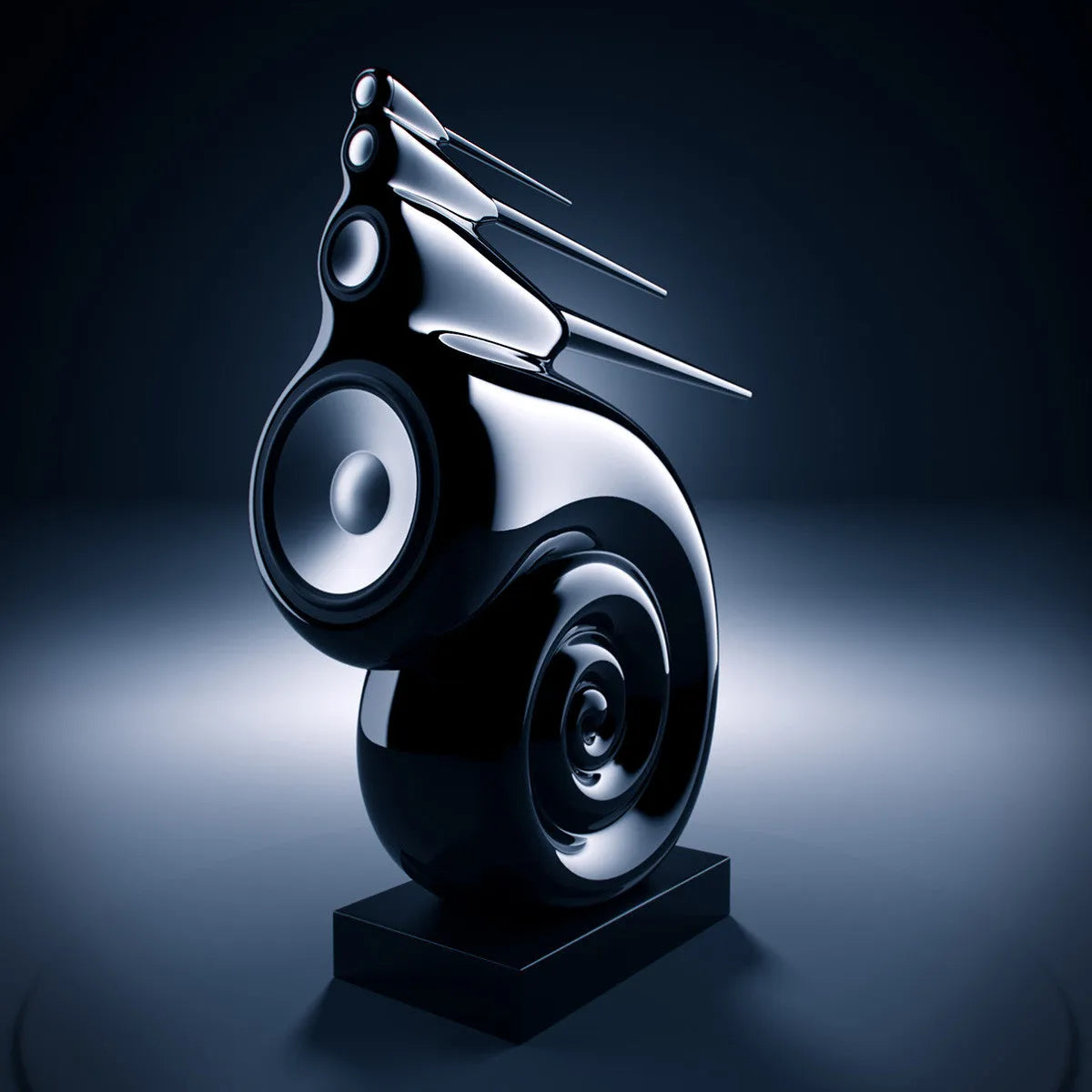 Bowers & Wilkins Nautilus, grindinės garso kolonėlės (įvairių spalvų)