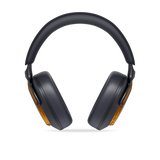 Bowers & Wilkins Px8 S2 McLaren Edition, Over-Ear belaidės ausinės su triukšmo slopinimu - Šoninis vaizdas su oranžiniais akcentais