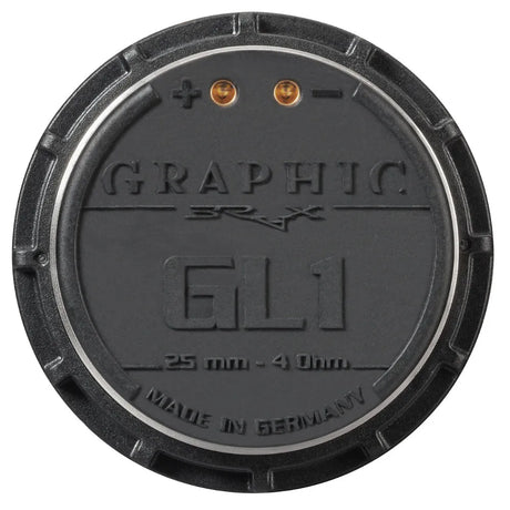 Brax GRAPHIC GL1 MK2, 2.5 cm aukštų dažnių garsiakalbiai