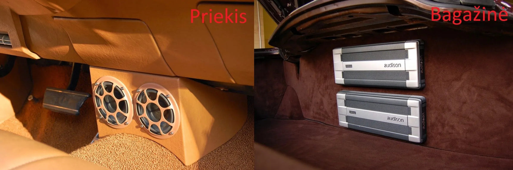 Buick Riviera garso aparatūra ir tiuningas