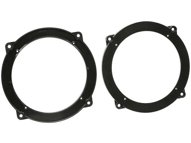 CALIBER, RAS4205 Audi perėjimai kolonėlėms - Du juodi Audi kolonėlių montavimo žiedai