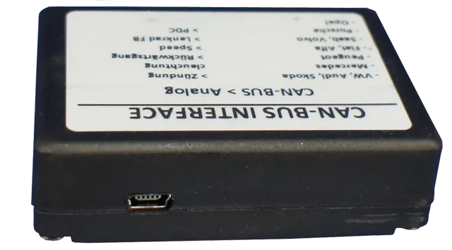 CAN-bus CX-401, Interfeisas