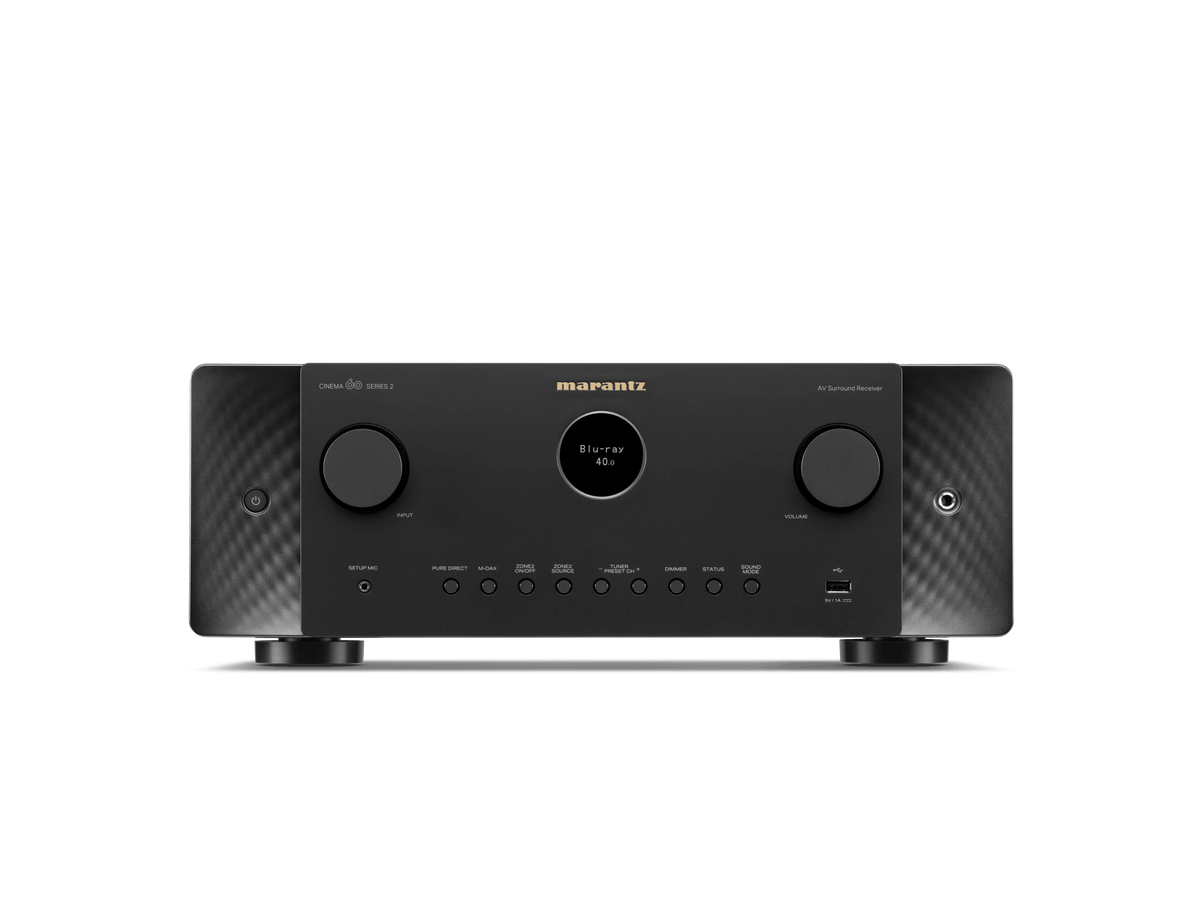 Marantz CINEMA 60 DAB S2 (SERIES 2), 7.2 kanalų AV imtuvas su Dolby Atmos ir HEOS