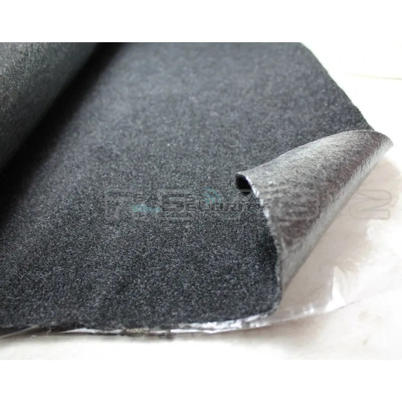 COMFORT MAT CARPET BLACK, Juodas kilimas su klijais garsiakalbių dėžėm - Juodo kilimo su lipniu pagrindu detalus vaizdas