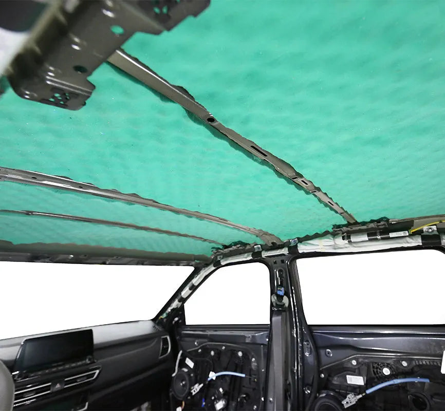 COMFORT MAT SOFT WAVE EXPERT (15mm), akustinis porolonas - Akustinis porolonas automobilyje po stogu