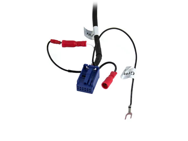 CTAADUSB004 automobilinis USB/SD adapteris Audi A2/A3/A4/TT 05> - Mėlyna jungtis su laidais ir etiketėmis