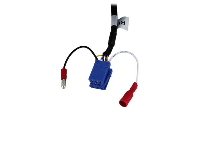 CTACTUSB001 automobilinis USB/SD adapteris Citroen RD3 - Mėlyna jungtis su laidais ir raudonais antgaliais