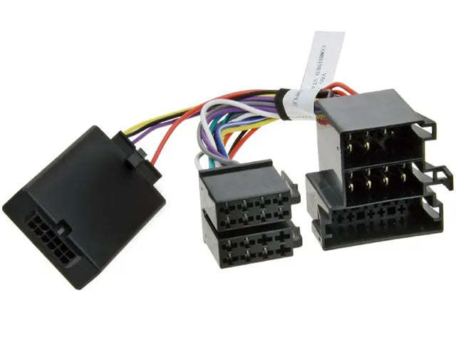 CTSAD001.2 aldymo ant vairo adapteris Audi A2/A3/A4/A6/A8 iki 05 - jungtys ir laidai su laidų rinkiniu