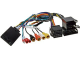 CTSAD003.2 CAN BUS valdymo ant vairo adapteris Audi A3/A4/A6/TT - Jungtys ir spalvoti laidai su RCA jungtimis