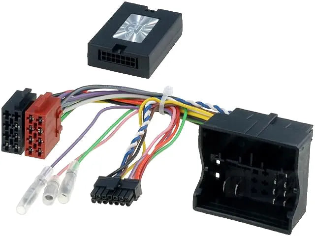 CTSAD004.2 CAN BUS valdymo ant vairo adapteris Audi A1 nuo 2010 - Juodas valdymo blokelis su laidais ir jungtimis