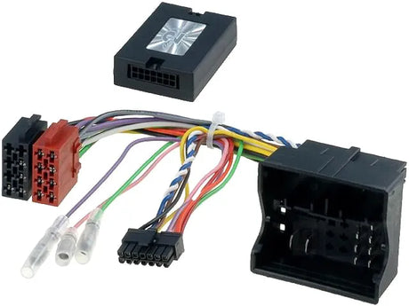 CTSAD004.2 CAN BUS valdymo ant vairo adapteris Audi A1 nuo 2010 - Juodas valdymo blokelis su laidais ir jungtimis