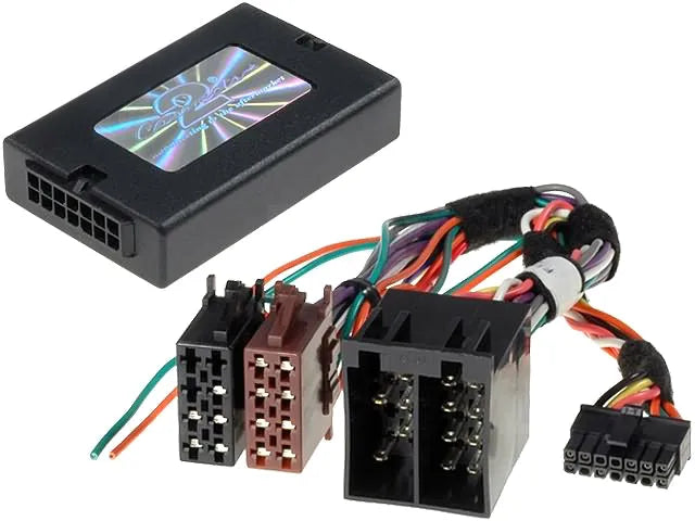 CTSAR002.2 CAN BUS valdymo ant vairo adapteris Alfa Romeo 159/Bre - Juodas adapteris su laidais ir jungtimis