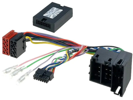 CTSCT005.2 CAN BUS valdymo ant vairo adapteris Citroen Relay/Jump - Juodas valdymo blokelis su laidais ir jungtimis