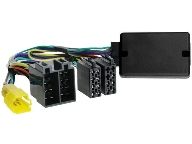 CTSDC001 magnetolos valdymo vairu adapteris Dacia Duster/Sandero - Geltona jungtis su laidais ir kontaktais
