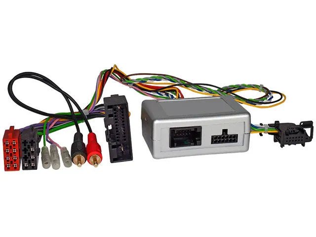CTSFO005 CAN BUS valdymo ant vairo adapteris Ford Fiesta nuo 2010 - Sidabrinis blokelis su jungtimis ir laidais
