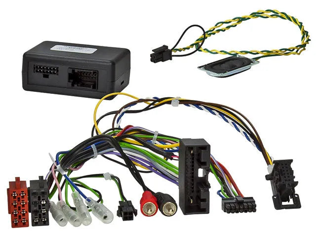 CTSFO006 CAN BUS valdymo ant vairo adapteris Ford C-Max/Focus 11> - Juodas valdymo blokelis su laidais ir jungtimis