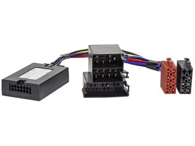 CTSKI001.2 valdymo ant vairo adapteris Kia Cee'd 2007-2009 - Adapterio jungtys ir laidai su spalvotomis gyslomis