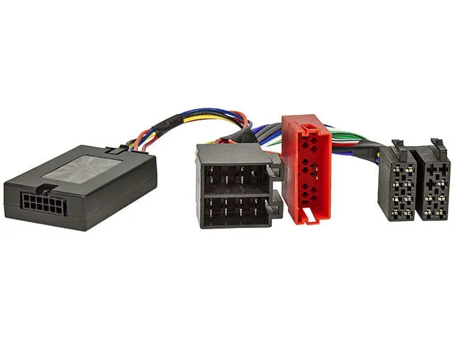 CTSKI002.2 magnetolos valdymo ant vairo adapteris Kia Soul/Sorent - Juodas adapteris su laidais ir jungtimis
