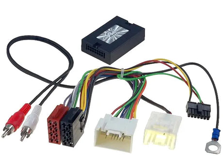 CTSMT001.2 CAN BUS valdymo vairo adapteris Mitsubishi Outlander/L - Įvairūs laidai ir jungtys su dėžute