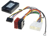 CTSNS001.2 valdymo ant vairo adapteris Nissan X-Trail/Navara/Qash - įvairiaspalviai laidai su jungtimis ir dėžutė