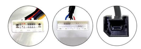 CTSNS009.2 valdymo ant vairo adapteris Nissan Qashqai - Jungtys su laidais ir jungtimi