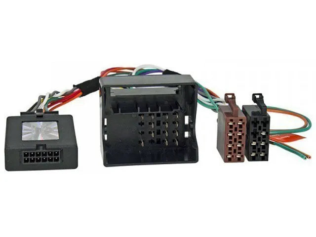 CTSPG008.2 CAN-BUS magnetolos valdymo ant vairo adapteris Peugeot - Adapterio jungtys ir laidai skirtingų spalvų