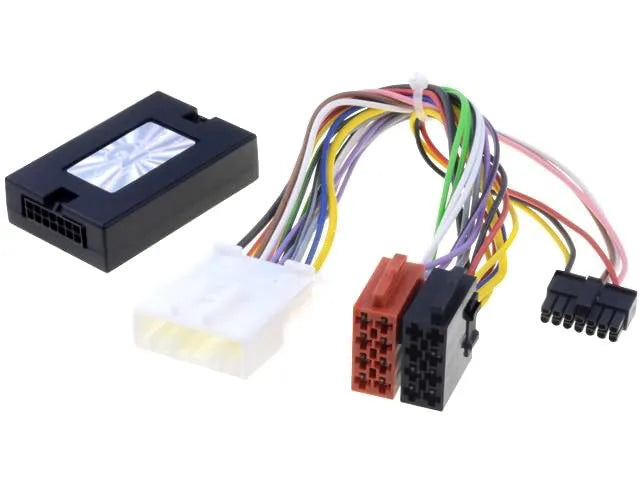 CTSSU002.2 valdymo ant vairo adapteris Subaru (nuo 2012) - Juodas adapteris su laidais ir jungtimis