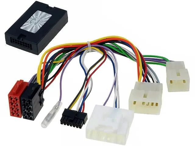 CTSTY002.2 magnetolos valdymo ant vairo adapteris Toyota, Subaru Forester - Juodas valdymo blokelis su laidais ir jungtimis