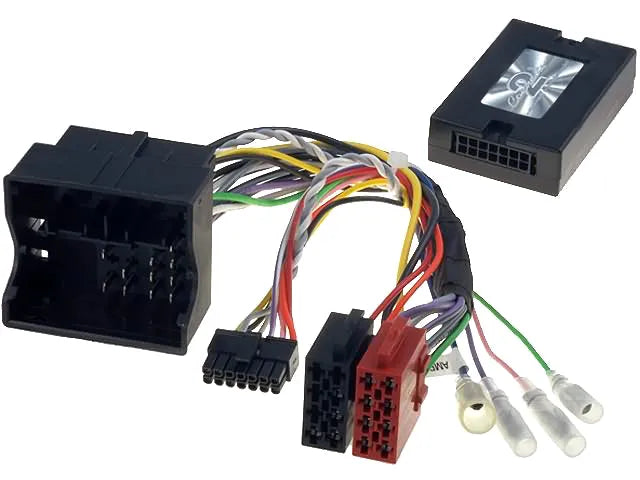 CTSVW004.2 valdymo ant vairo adapteris VW Passat, Golf Mk5, Toura - Juodas valdymo modulis su laidais ir jungtimis