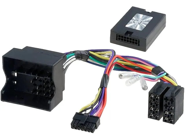 CTSVX004.2 CAN BUS valdymo ant vairo adapteris Opel Antara nuo 20 - Juodas valdymo modulis su laidais ir jungtimis