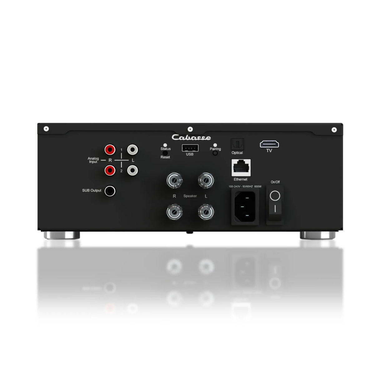 Cabasse AMP 240 S, viskas viename Hi-Fi stereo stiprintuvas