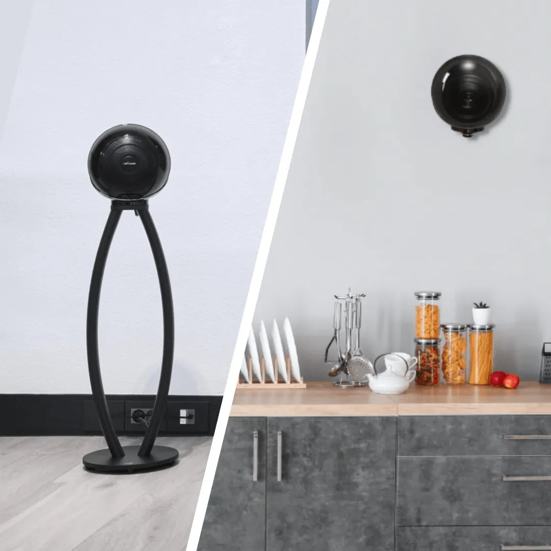 Cabasse The Pearl Akoya, belaidė garso kolonėlė su įmontuotu tinklo grotuvu