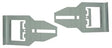 Caliber, KEY17 magnetolos išėmimo raktai Clarion iki 2001
