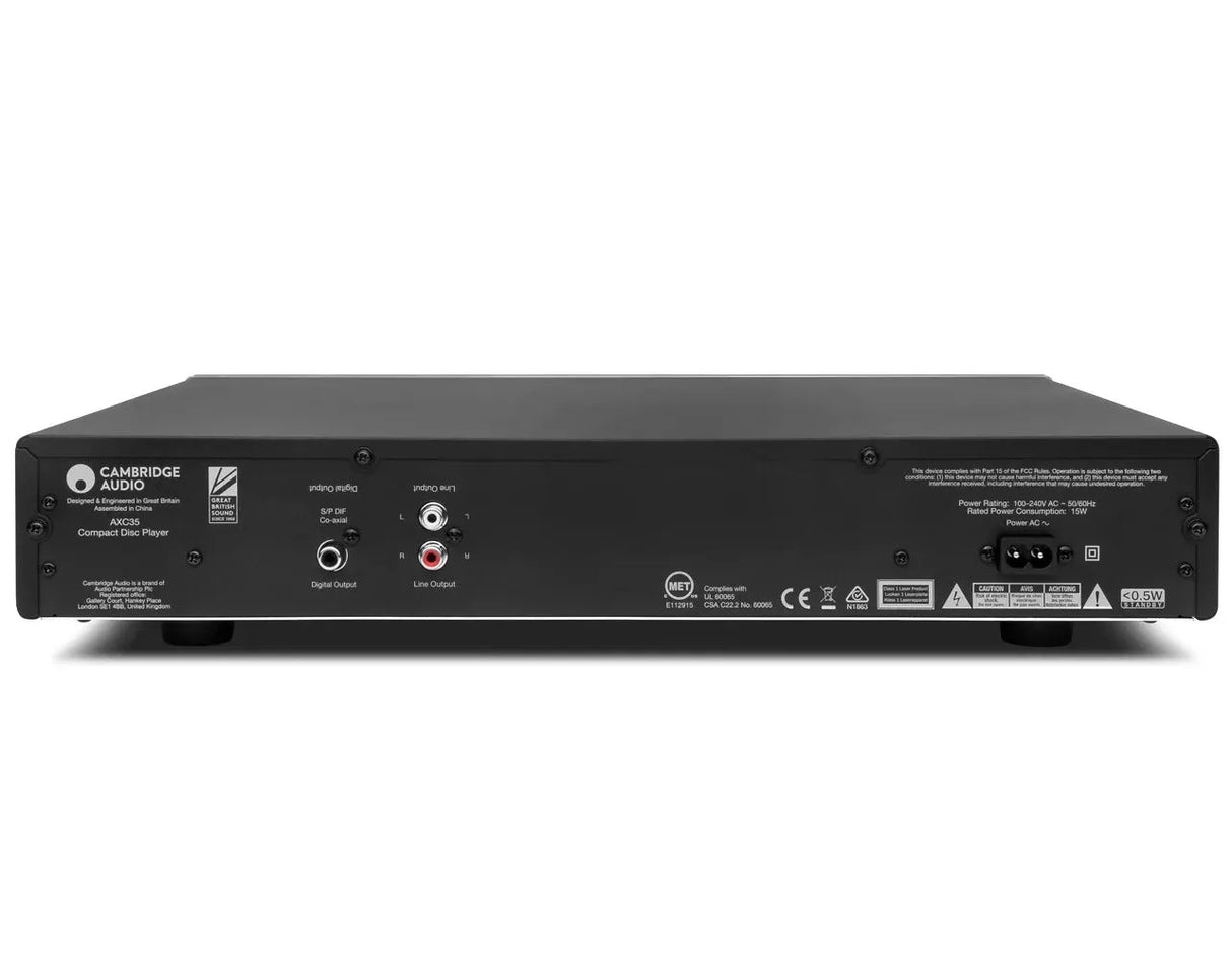 Cambridge Audio AXC35, CD grotuvas