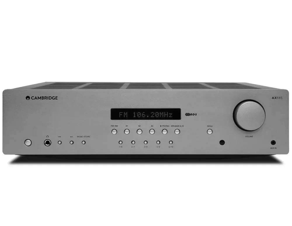 Cambridge Audio AXR85, FM/AM Stereo resyveris su Bluetooth ir Phono