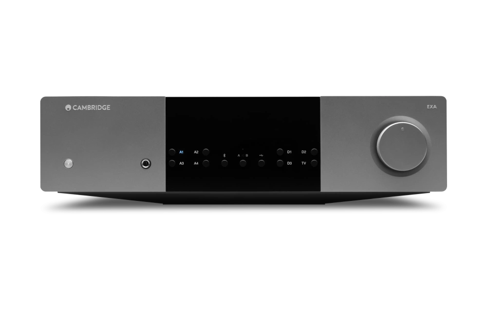 Cambridge Audio EXA100, integruotas stereo stiprintuvas su DAC ir HDMI eARC