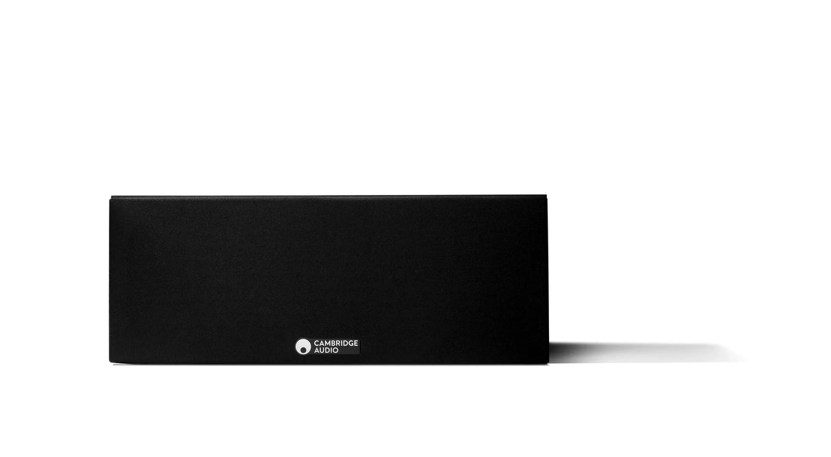 Cambridge Audio SX-70, centrinio kanalo garso kolonėlė - Šoninis vaizdas su logotipu