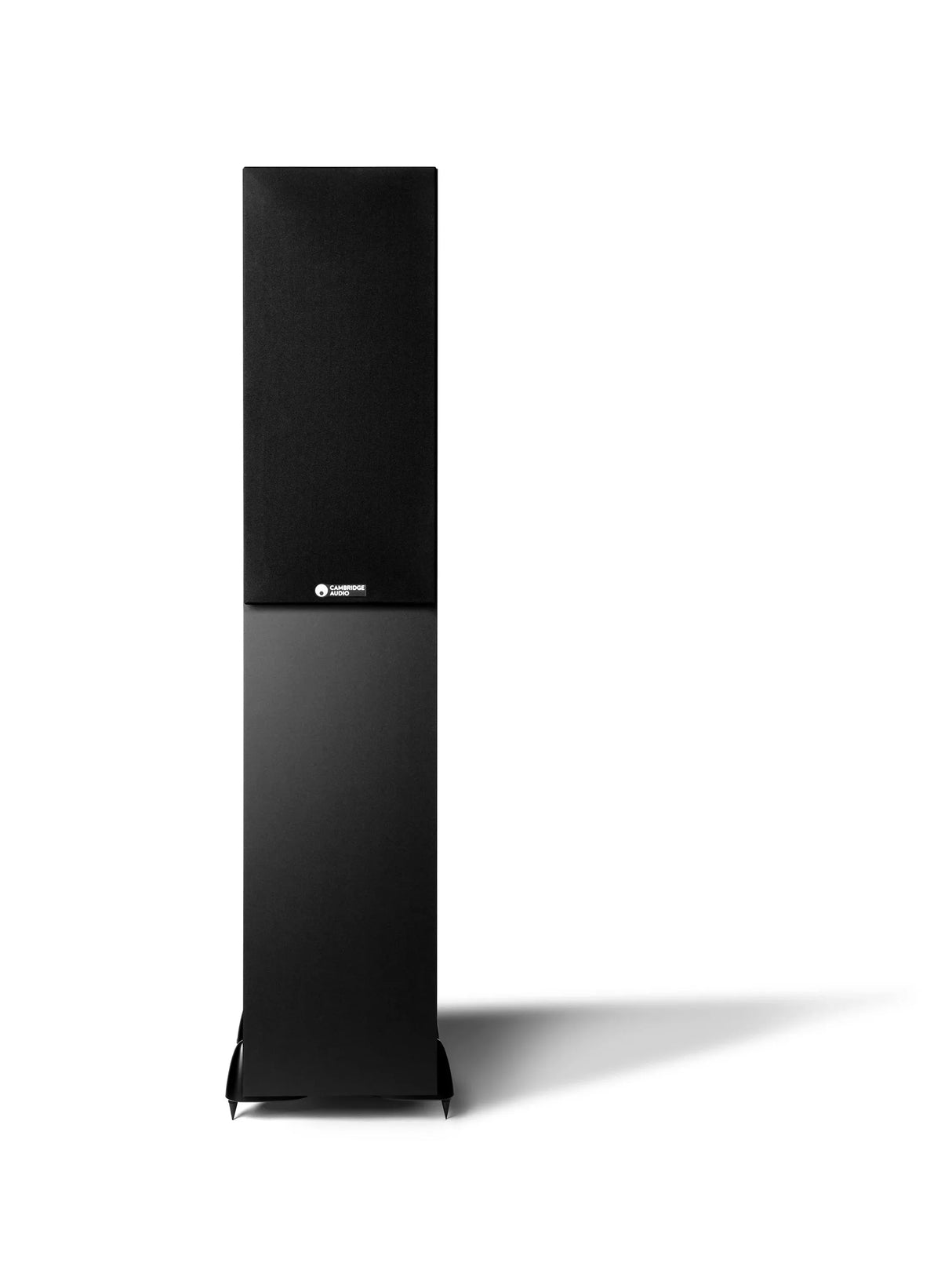 Cambridge Audio SX-80, grindinė garso kolonėlė - Kolonėlės apačia su spygliais