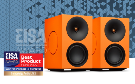 Cambridge Audio L/R X, aktyvios lentyninės garso kolonėlės eisa
